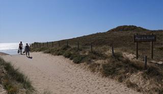 La plage des Tonnelles