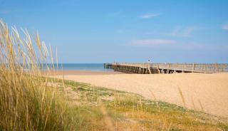 La plage de la Davière